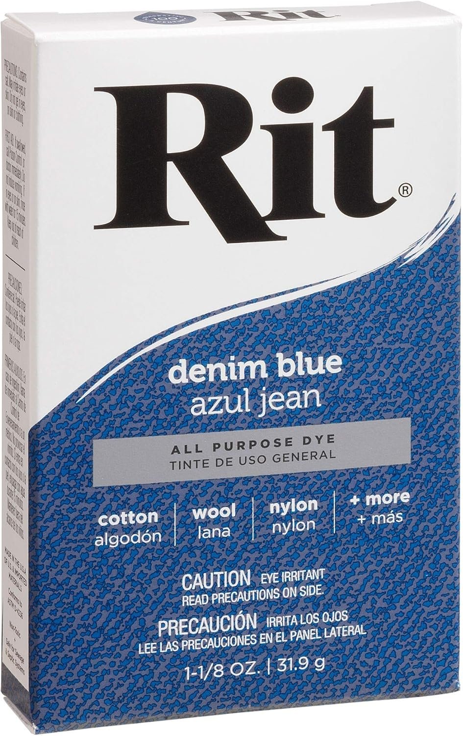 Rit All-Purpose Powder Dye, Denim Blue