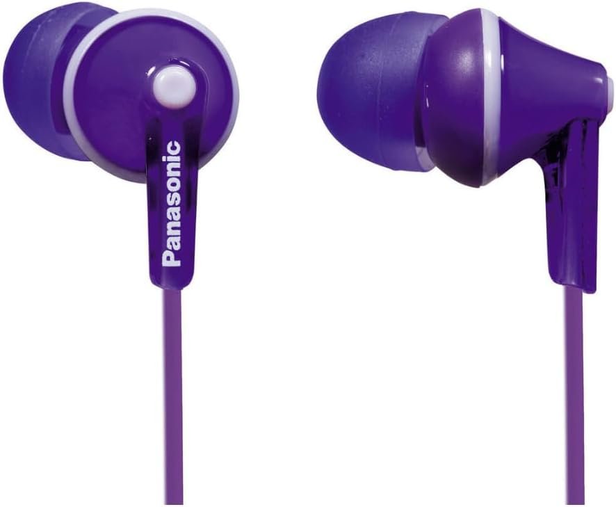 Panasonic RP-HJE125-V Headphones, Purple