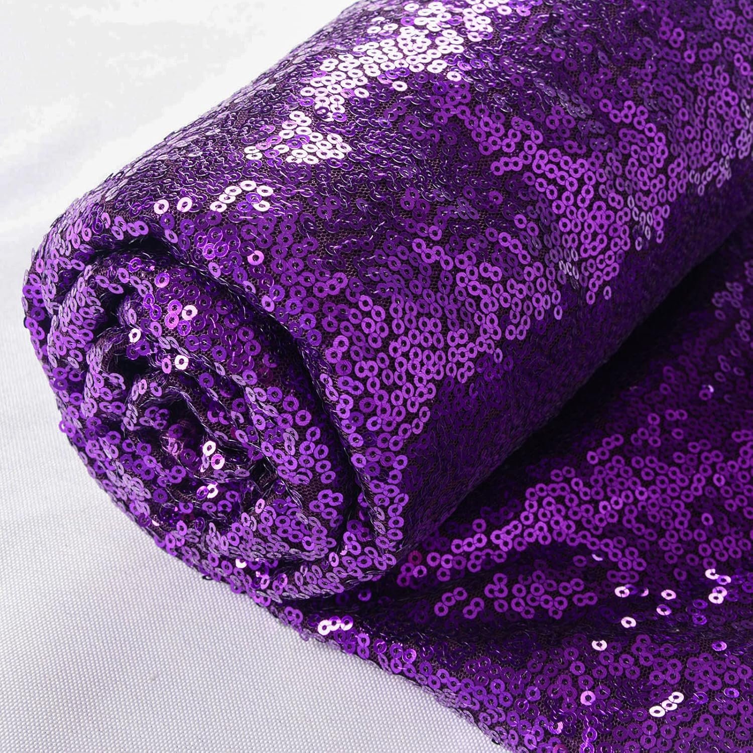 ShiDianYi Sequin Fabric by The Yard Sequince Material Sparkly Fabric -1016S (1...