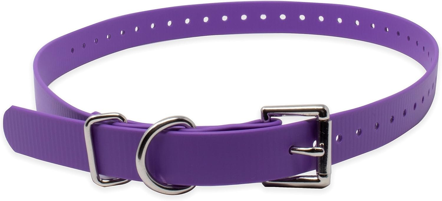 Educator Biothane Dog Collar, Waterproof, Odorproof, Metal Buckle and D Ring,...