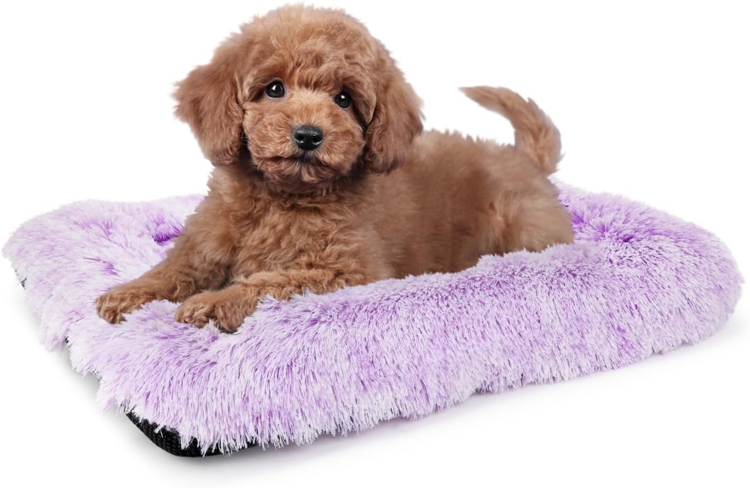 nononfish Dog Crate Bed for Small Dogs Washable Orthopedic Flat for Inside...
