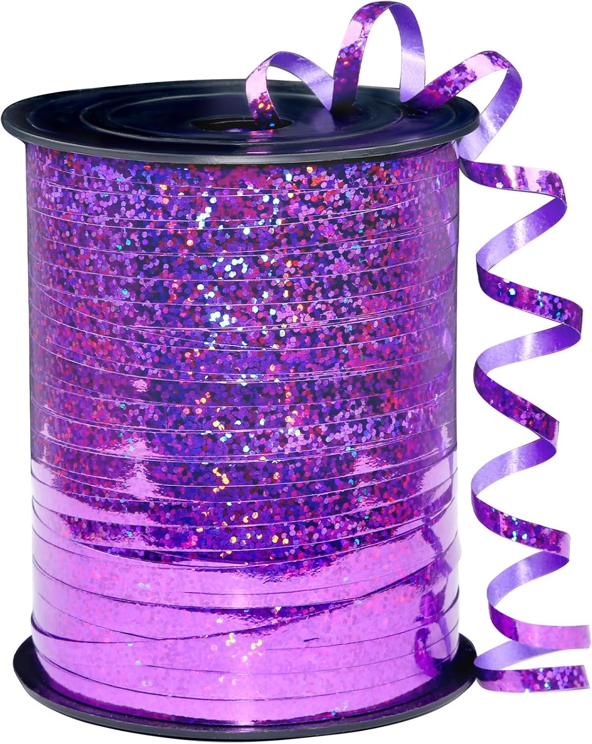 Purple Curling Ribbon - 500 Yard Shiny Metallic Curling Ribbon for Gift...