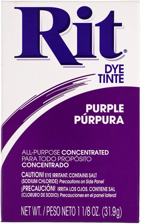 All Purpose Concentrated Rit Dye Powder Multi-Packs for Clothing, Décor, and...