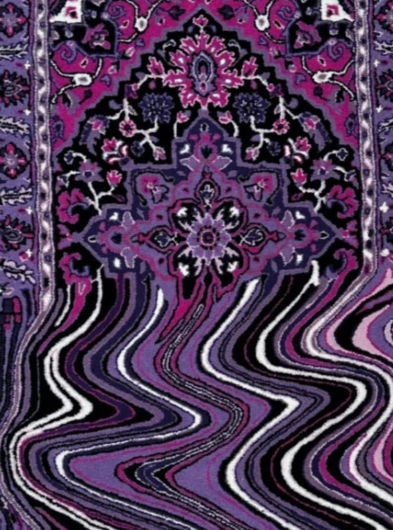 Hand Tufted Melting Area Rug Carpet for Living Room, Bedroom, Dining Room and...