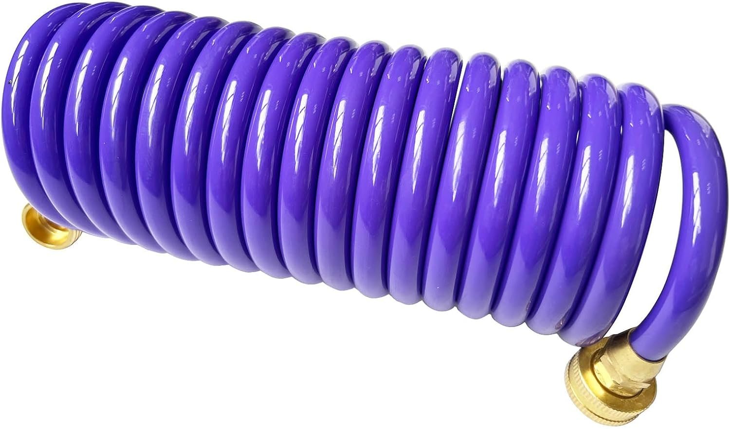 SANFU PU Recoil Garden Water Hose 3/8"ID(9.5 x 12.7mm) x 15ft Premium With...