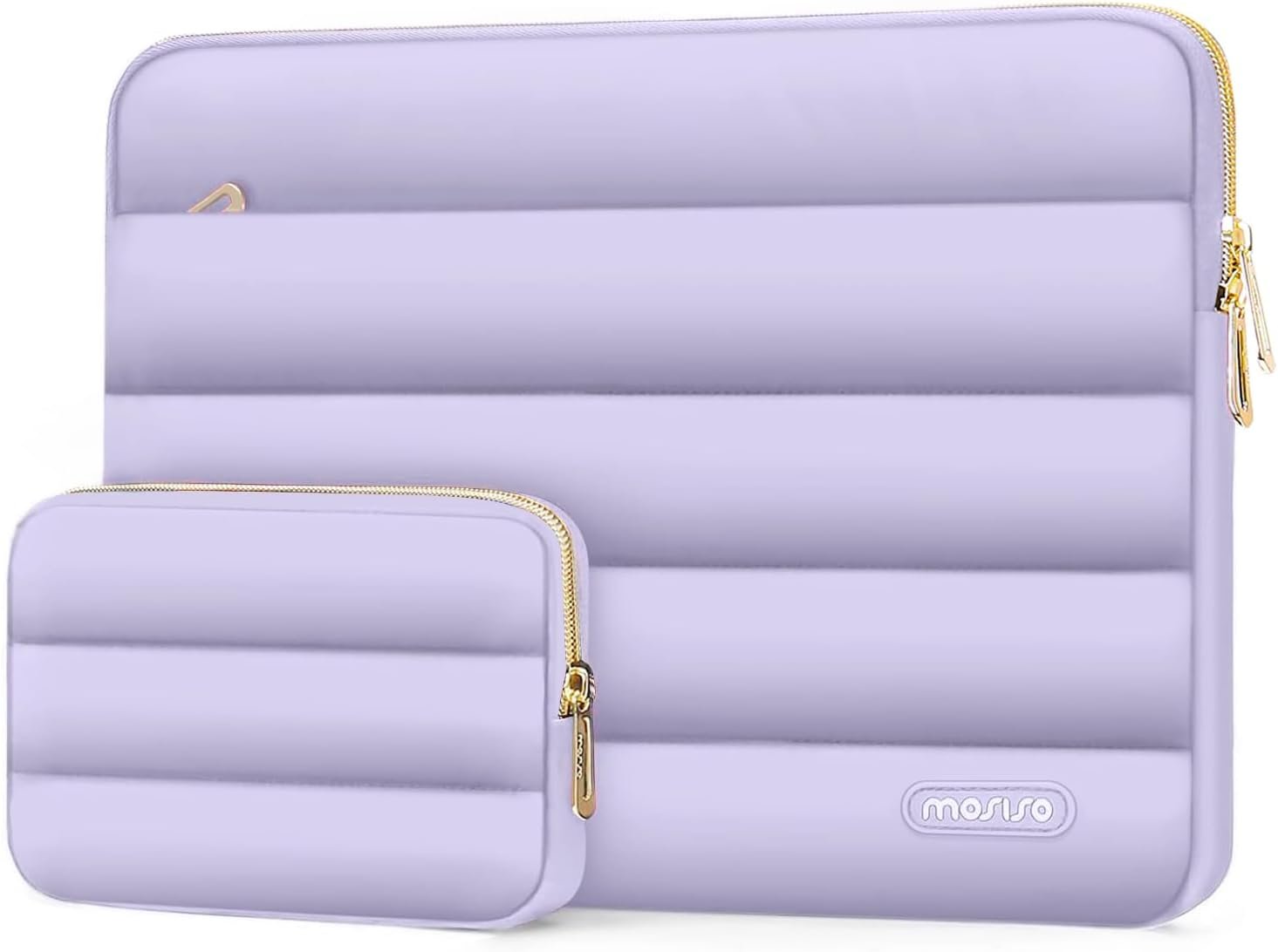 MOSISO Laptop Case 13.3 inch,13-13.3 inch Puffy Laptop Sleeve Compatible with...