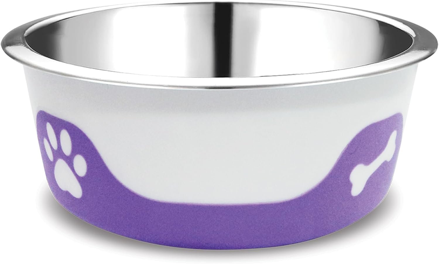 Thermocool Insulated Stainless Steel Pet Bowl - 16 Oz (Medium) Non-Slip Feeding...