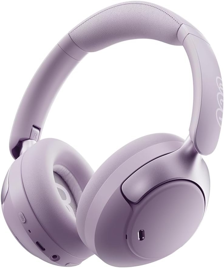 QCY H3 PRO Adaptive ANC Wireless Headphones Over Ear, 50dB Active Noise...