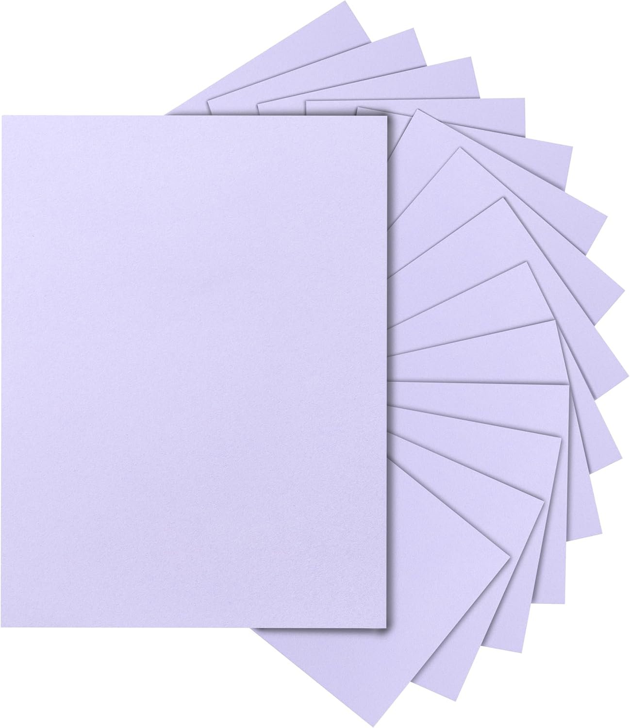 Silunkia 100 Sheets Purple Cardstock 8.5 x 11 Certificates Paper, 200gsm/75lb...