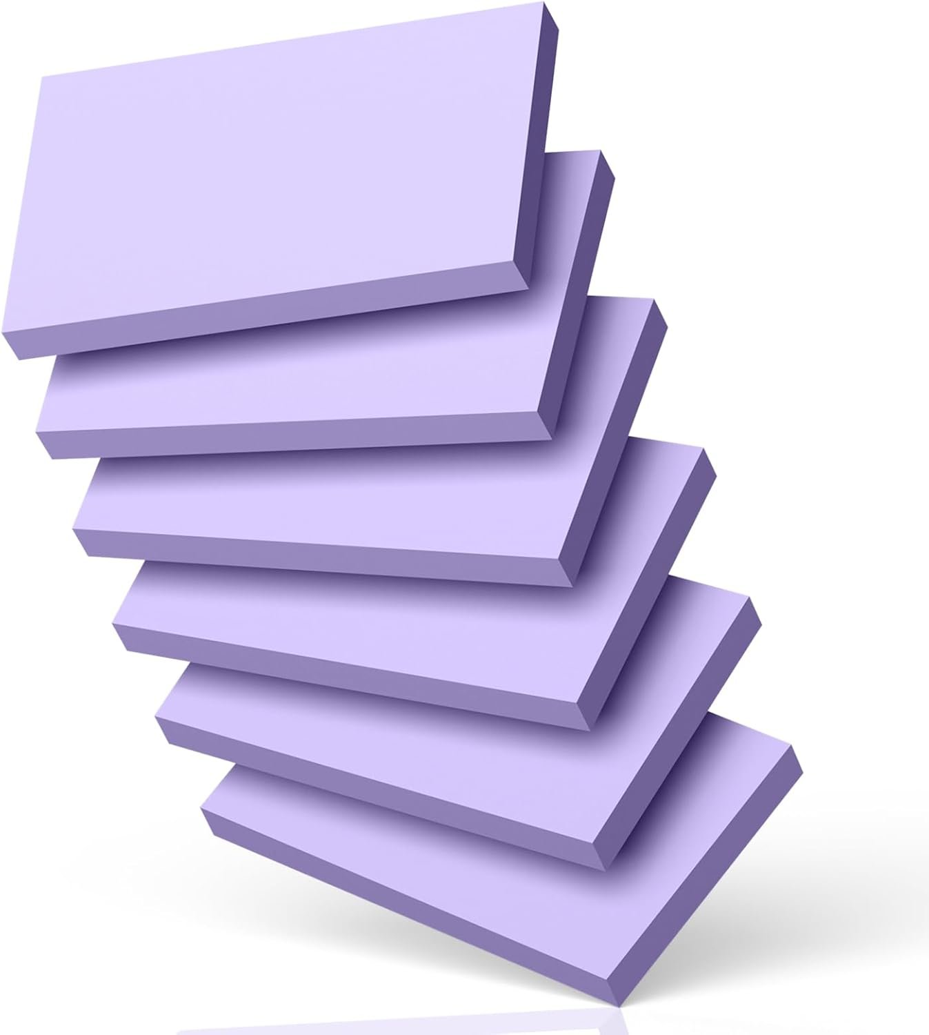 300 Count Blank Index Cards 3x5 Inch Purple Flash Cards Colored Cardstock,...
