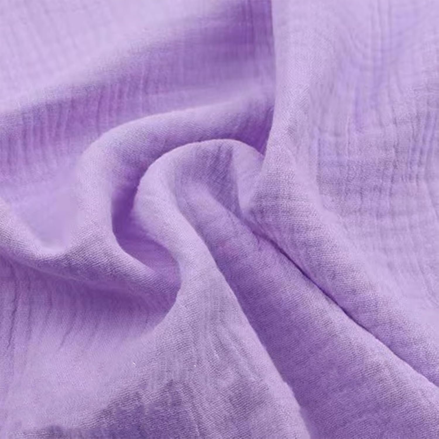 LaSilk Double Gauze Cotton Fabric by the Yard - 100% Cotton Muslin Fabric for...