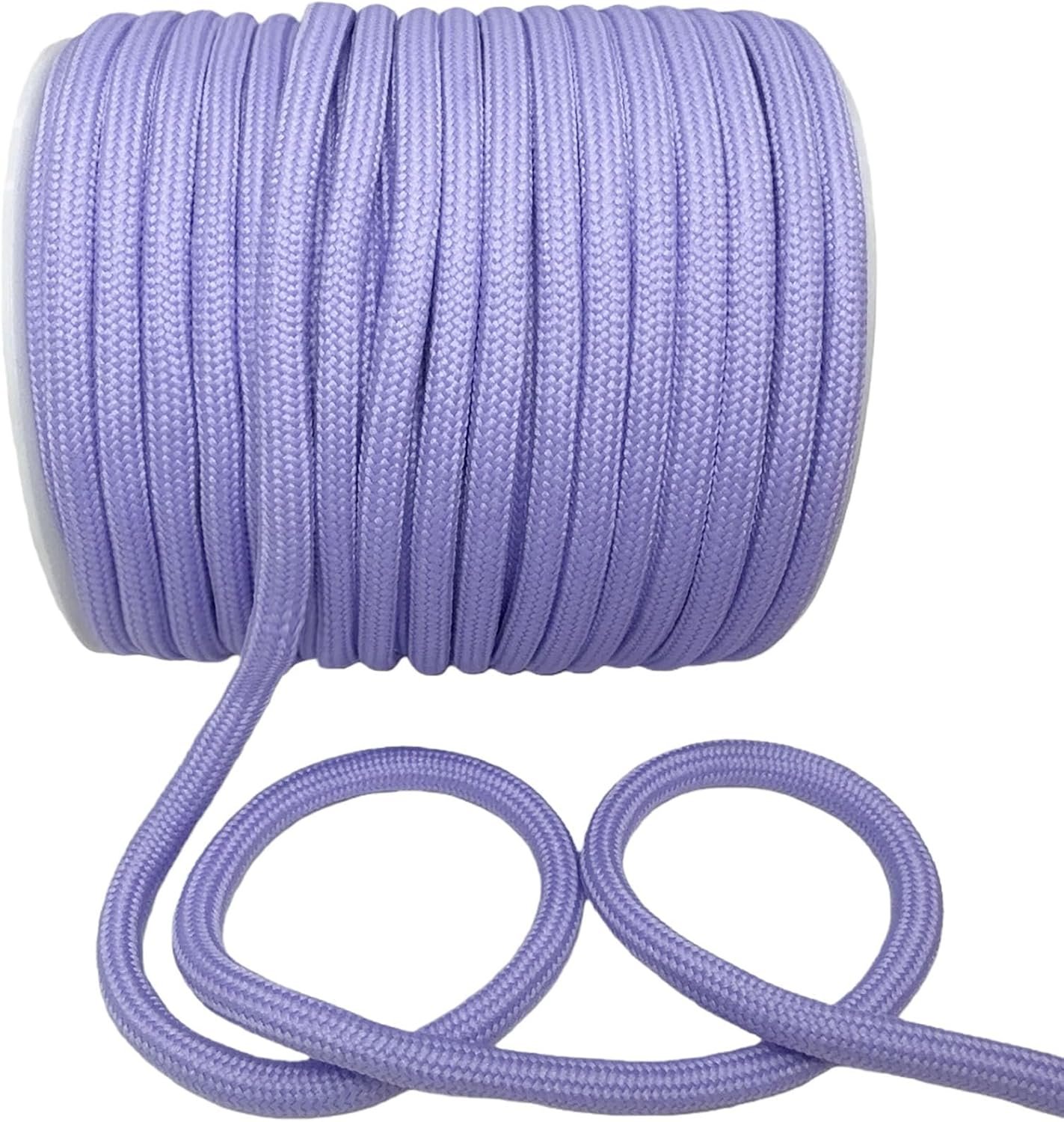 4mm Polyester Rope - 20 Yards Braided Solid Cord for...