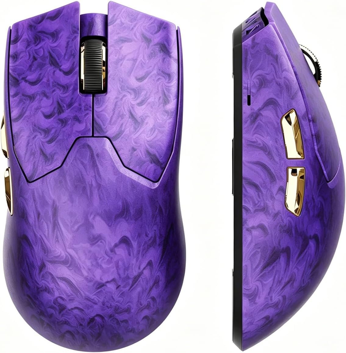 EWEADN Z7 Carbon Fiber Shell Wireless Gaming Mouse with 42000 DPI, PAW3950...