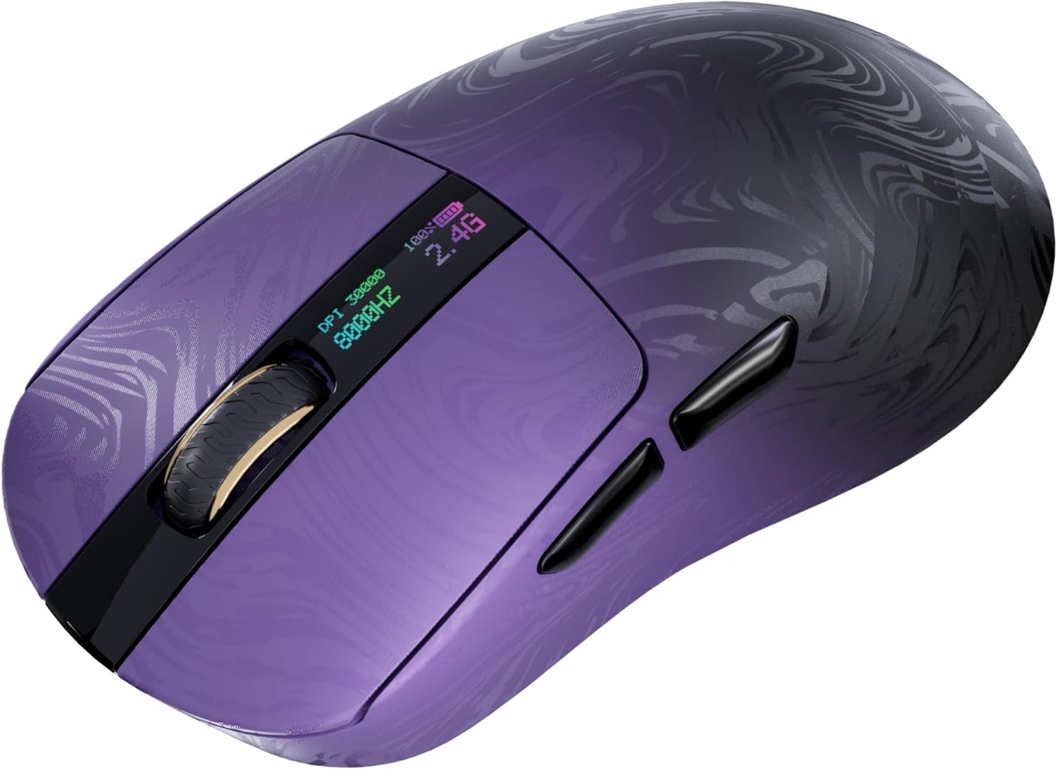 EPOMAKER Carbonis Wireless Gaming Mouse with Digital Display, PAW3950 Sensor,...